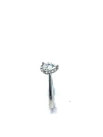 Pear Cut Diamond Engagement Ring