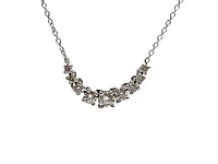 14K White Gold 0.50cttw Diamond Necklace