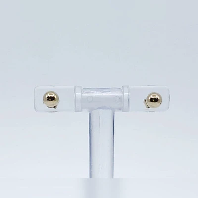 14K Gold Ball Earrings 5mm