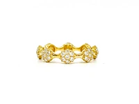 14K Gold 1.10cttw Diamond Eternity Ring