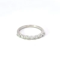 14K White Gold 0.40cttw Diamond Ring - size 6.5