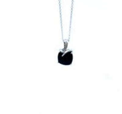 Onyx & Diamond Pendant
