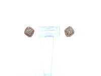 Rose Gold Diamond Earrings