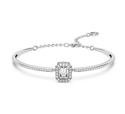 Swarovski Millenia Bangle, Octagon Cut, White, Rhodium Plated 5638494