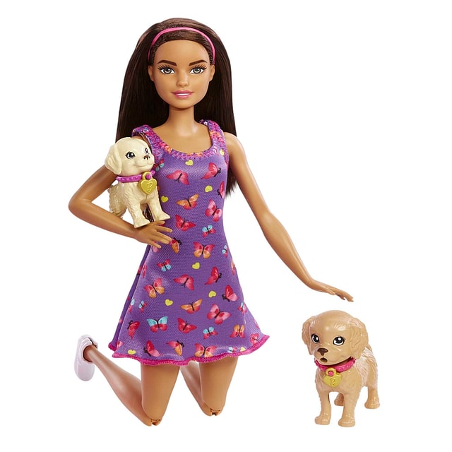 Barbie Pup Adoption Doll And Accessories, 3-4 Years