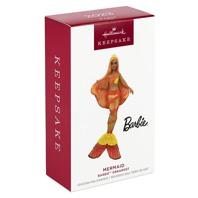 Hallmark Barbie Mermaid Ornament in Null