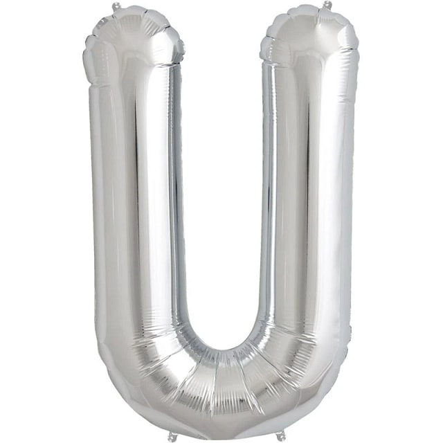 Northstar Balloons 32.5" Helium Letter Silver