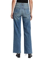 SLVRLAKE Grace Wide Leg Jeans in Laurel Canyon