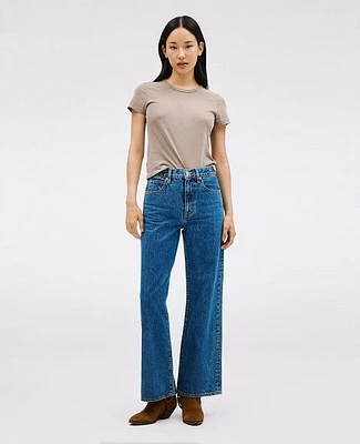 SLVRLAKE Hig Rise Grace Ankle Jeans Satisfaction