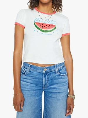 MOTHER Denim The Itty Bitty Ringer Bad Seed