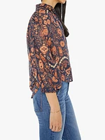 MOTHER Denim Breeze Top Henna Happiness