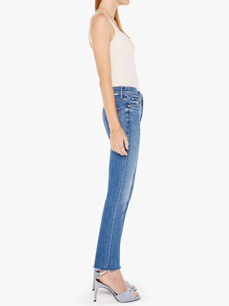 MOTHER Denim The Rascal Ankle Fray In Opposites Attract