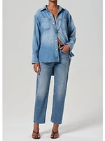 Citizens Of Humanity Defina Wide Leg Straight Jean Elsinore