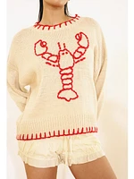 Bailey Rose Delmar Sweater Cream