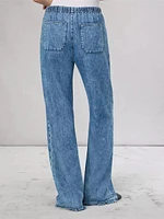 Rag&Bone Ultra Featherweight Logan Wide-Leg Jean Delmar