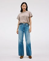 SLVRLAKE Grace Straight Leg Jeans in American Beauty
