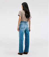 SLVRLAKE Grace Straight Leg Jeans in American Beauty