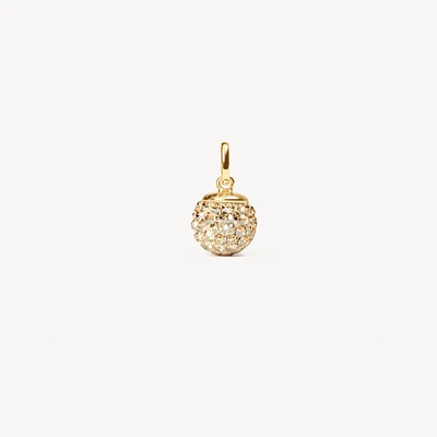 Soft Gold Sparkle Ball™ Charm