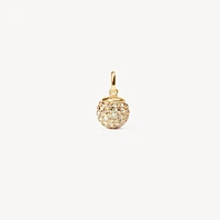 Soft Gold Sparkle Ball™ Charm