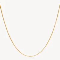 Box Chain Slider Necklace