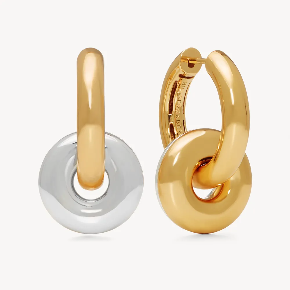 Lux Reversible Hoop Earrings