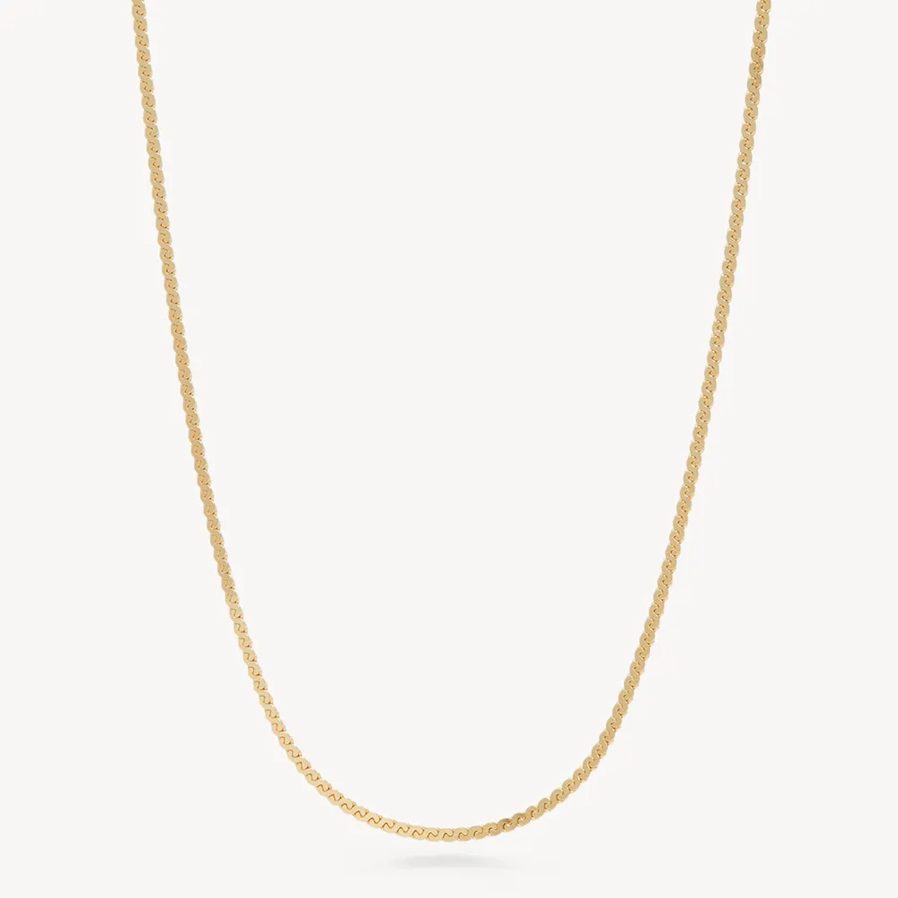 Serpentine Chain Necklace