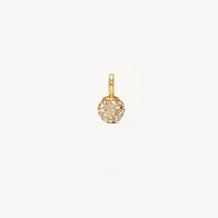 Soft Gold Sparkle Ball™ Charm