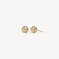 Soft Gold Sparkle Ball™ Stud Earrings