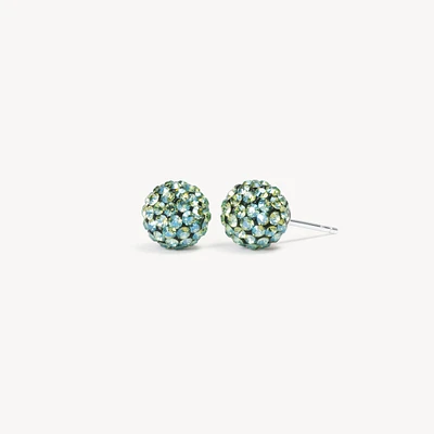 Serpentine Sparkle Ball™ Stud Earrings