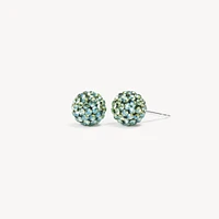 Serpentine Sparkle Ball™ Stud Earrings