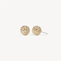 Soft Gold Sparkle Ball™ Stud Earrings