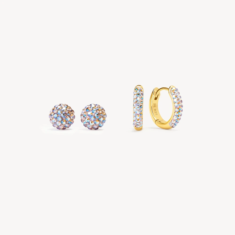 Always On Sparkle Hoops and Studs Gift Set