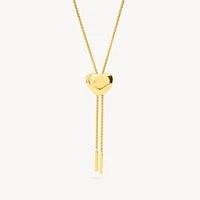 Puffy Heart Bolo Tie