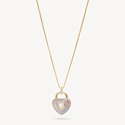 Limited Edition Sparkle Heart Pendant Necklace