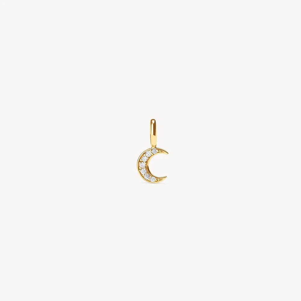 Lunar Pavé Charm