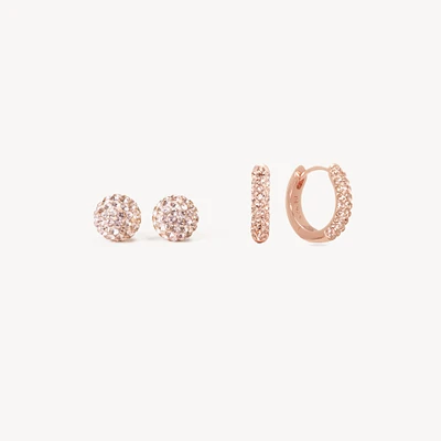 Always On Sparkle Hoops and Studs Gift Set