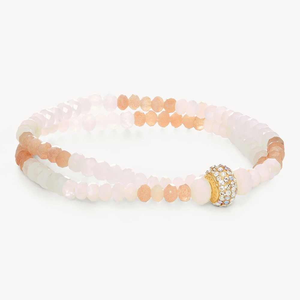 Sea Salt Sparkle Ball™ Double Wrap Bracelet