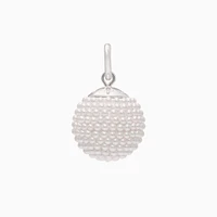 White Pearl Sparkle Ball™ Charm