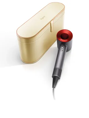 Dyson Supersonic™ Hair Dryer - Iron/Red with Gold Case