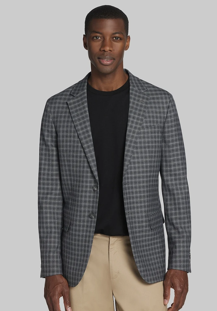 Men's Jos. A. Bank Slim Fit Grid Sportcoat at Bank, Grey,