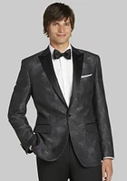 Men's Jos. A. Bank Tailored fit Jacquard Dinner Jacket at Bank, Grey,