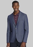 Men's Traveler Collection Slim Fit Solid Knit Sportcoat at Jos. A. Bank, Dusty Blue,