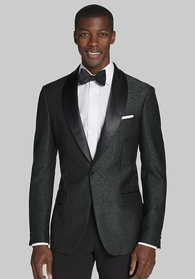 Men's Jos. A. Bank Slim Fit Paisley Dinner Jacket at Bank, Green,