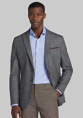 Men's Jos. A. Bank Slim Fit Plaid Sportcoat at Bank, Grey,