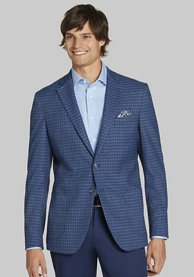 Men's Jos. A. Bank Slim Fit Grid Sportcoat at Bank, Blue,