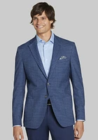 Men's Jos. A. Bank Slim Fit Grid Sportcoat at Bank, Blue,