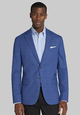 Men's Jos. A. Bank Tailored Fit Windowpane Sportcoat at Bank, Blue,