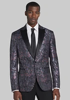 Men's Jos. A. Bank Slim Fit Camo Dinner Jacket at Bank, Blue,