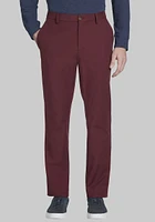 Men's Traveler Performance Tailored Fit Chinos at Jos. A. Bank, Burgundy/Wine, - Pants