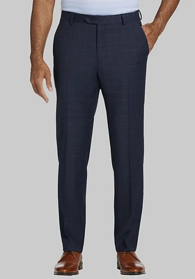 Men's Traveler Performance Tailored Fit Dress Pants at Jos. A. Bank, Blue/Navy,